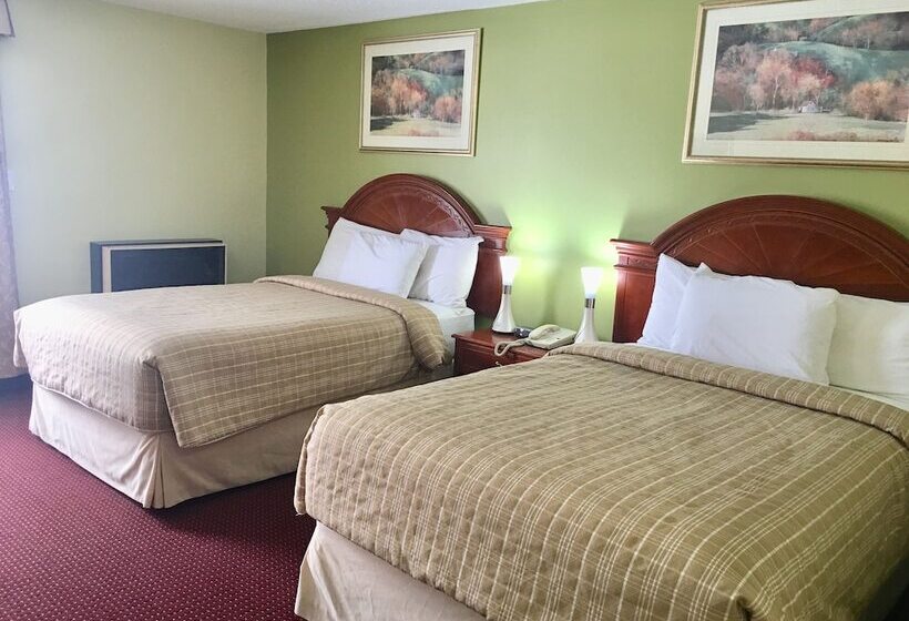 غرفه قياسيه سريرين مزدوجين, Valley Inn Motel
