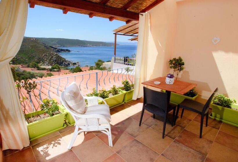 חדר סטנדרט נוף לים, Villa Belfiori