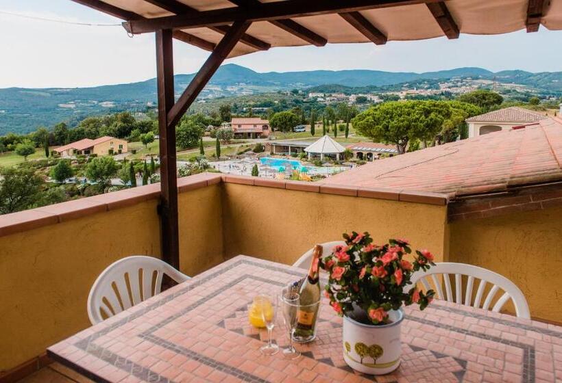 آپارتمان دوبلکس 1 خوابه, Residence Borgo Felciaione