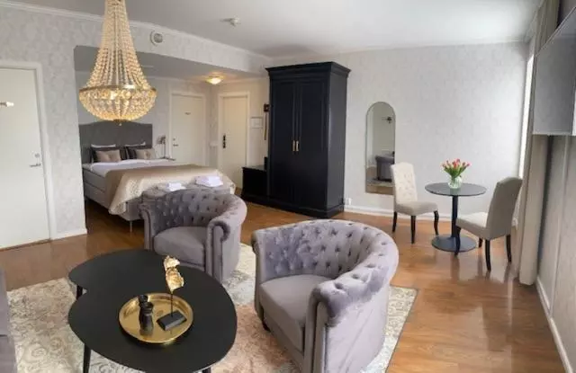 Deluxe-huone Järvinäkymä, Björkuddens Hotell & Restaurang