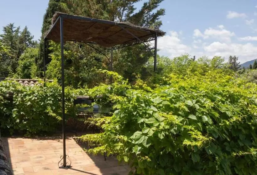 Comfort room with terrace, Restaurant Le Moulin De La Camandoule