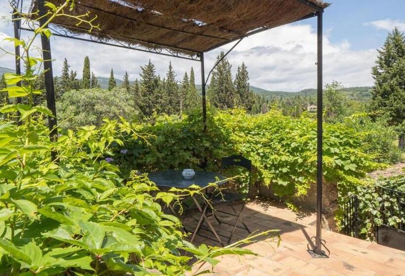 غرفة كمفورت مع تراس, Restaurant Le Moulin De La Camandoule