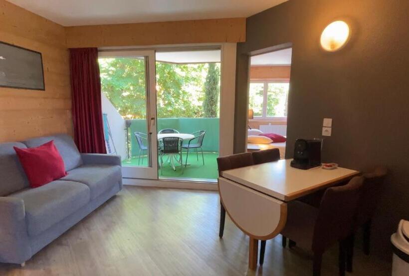 带1个卧室的高级公寓, Résidence Côté Chalet