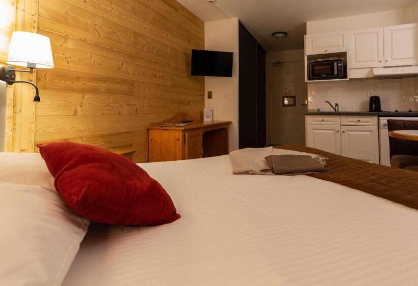 舒适一室公寓, Résidence Côté Chalet