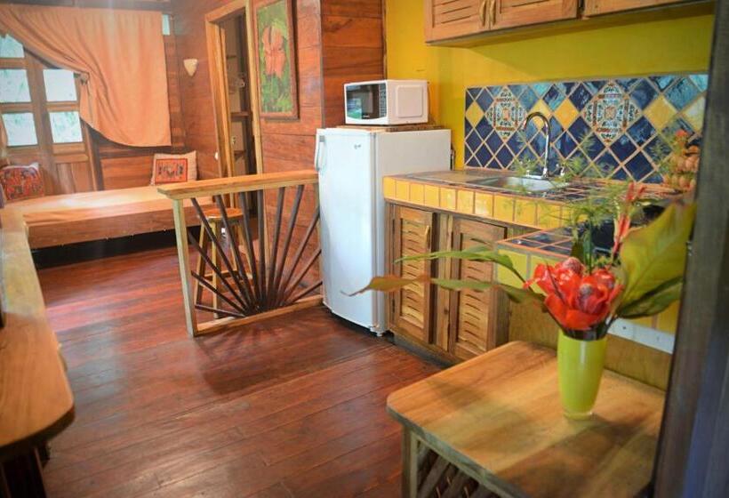 بنگله خانوادگی, Pachamama Jungle River Lodge Punta Uva