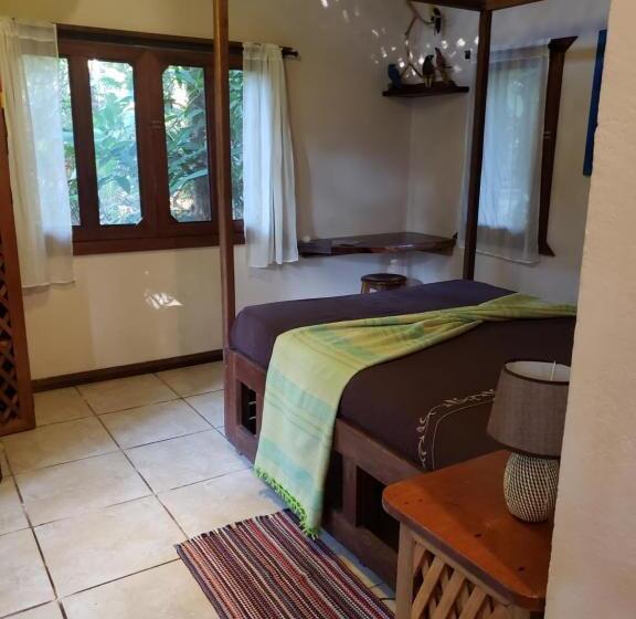 ویلای 1 خوابه با چشمانداز باغ, Pachamama Jungle River Lodge Punta Uva