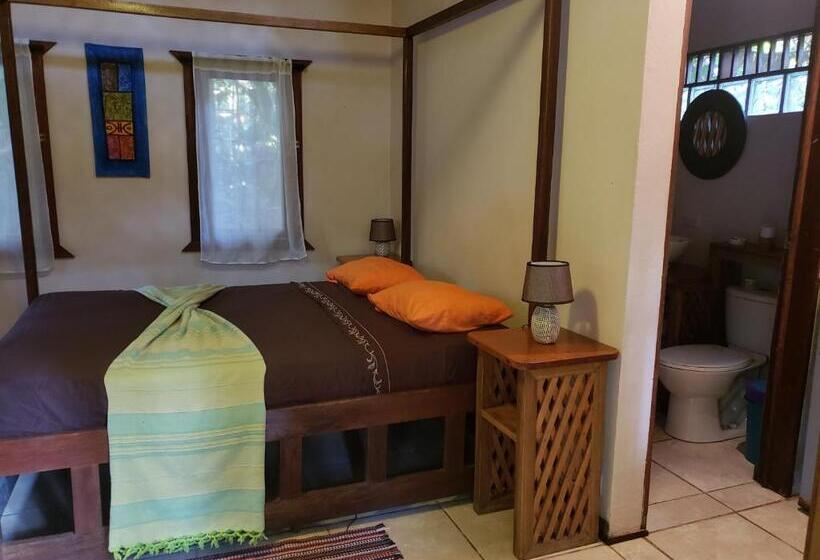 ویلای 1 خوابه با چشمانداز باغ, Pachamama Jungle River Lodge Punta Uva