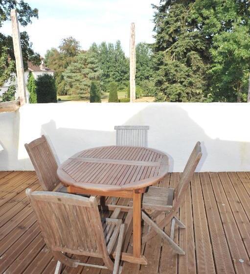 Люкс Вид на Сад, La Bergerie Du Château De Pommeuse