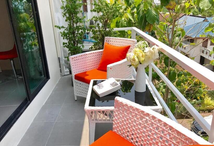 수피리어 테라스 룸, The Beach Cha Am Residence