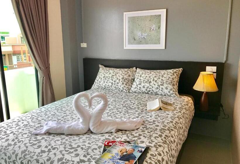 غرفة سوبيريور مزودة بشرفة, The Beach Cha Am Residence