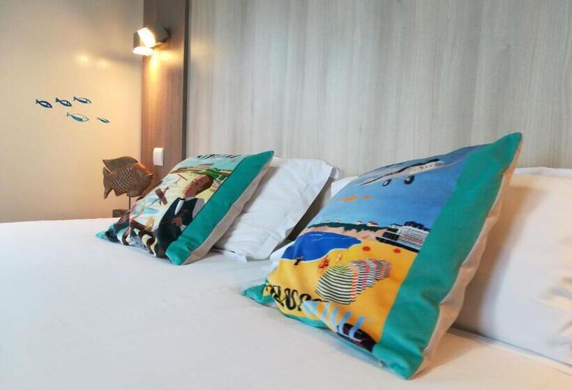 חדר סטנדרט נוף לים עם מרפסת, Agur Deneri