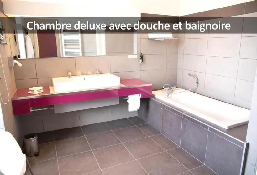 חדר דלוקס, Hôtel La Ferme De Bourran   écoresponsable Parking Gratuit