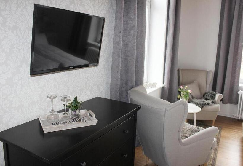 带观景的标准间, Lexow Hotel An De Havenkant