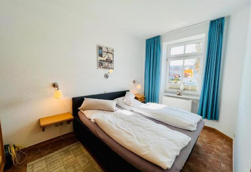 带1个卧室带观景的公寓, Lexow Hotel An De Havenkant