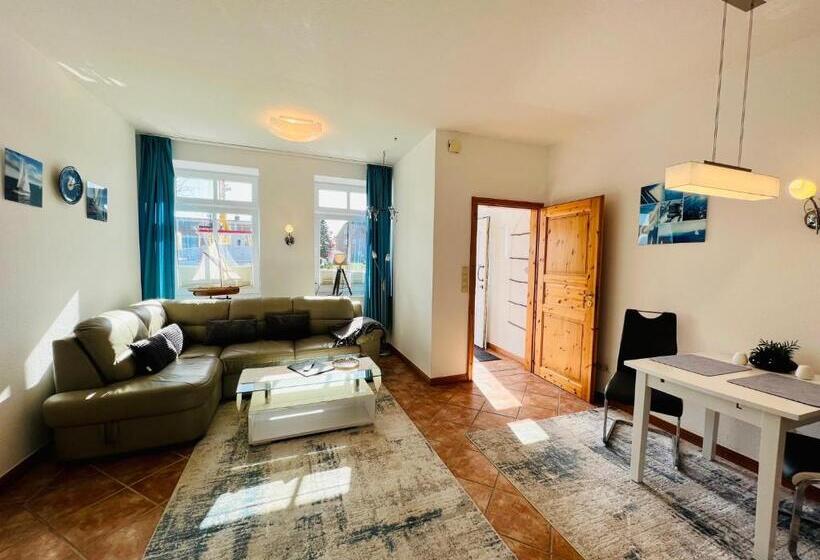 带1个卧室带观景的公寓, Lexow Hotel An De Havenkant