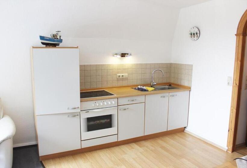 带1个卧室带观景的公寓, Lexow Hotel An De Havenkant