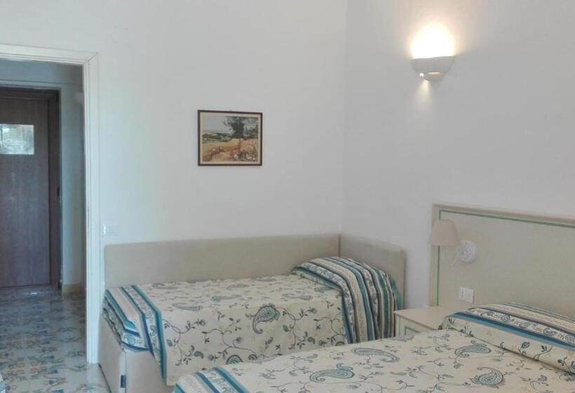 景色の見えるスタンダード４人部屋, Capo Sud