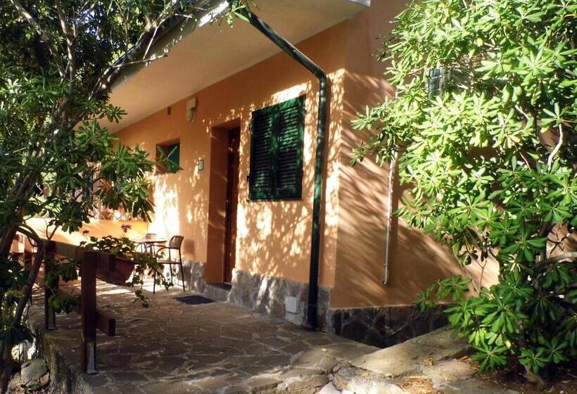 景色の見えるスタンダード４人部屋, Capo Sud