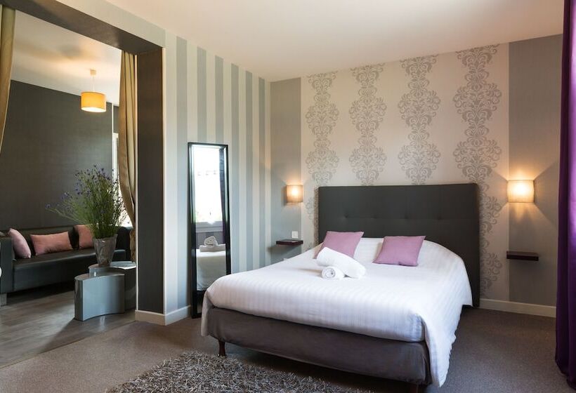 小型套房, Hôtel & Restaurant Le Moulin De Chaméron, The Originals Relais