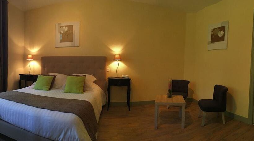 豪华房间, Hôtel & Restaurant Le Moulin De Chaméron, The Originals Relais