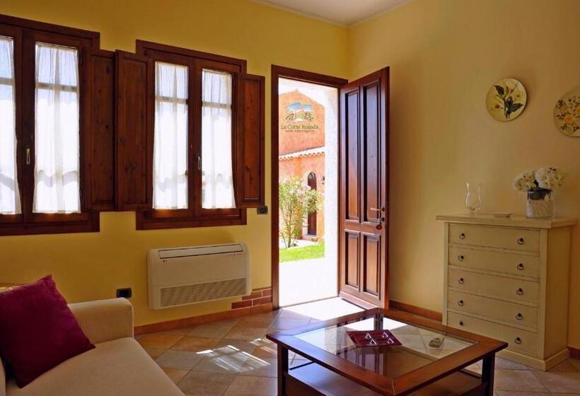 جناح مزوَّد بشرفة, La Corte Rosada