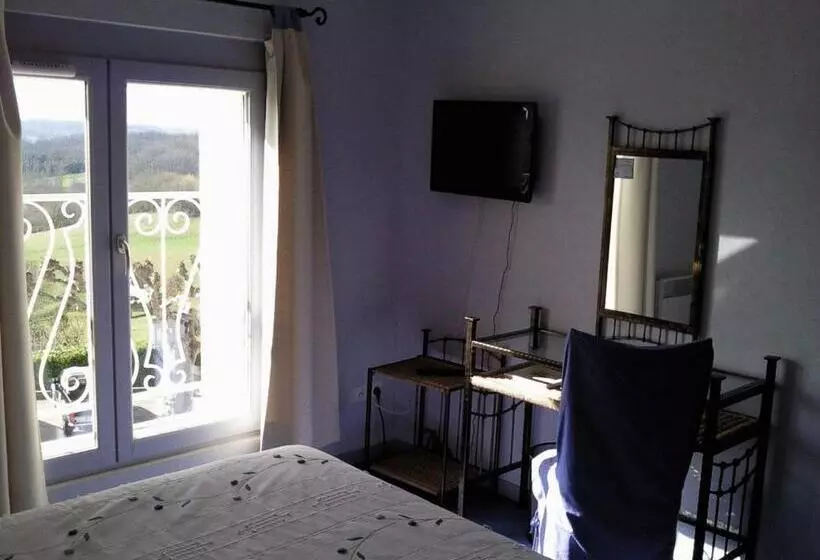 スタンダードシングルルーム, Logis L Auberge Du Quercy Blanc