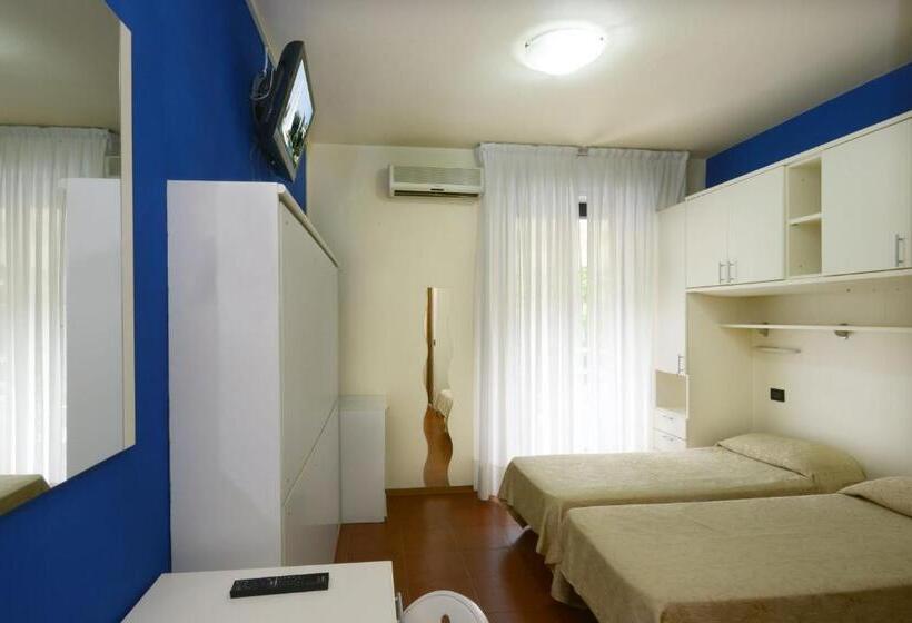 발코니 스탠다드 싱글 룸, Ristorante Commercio