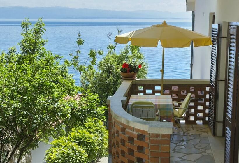 סטודיו סטנדרט עם נוף צדדי לים, Villa Kleiner