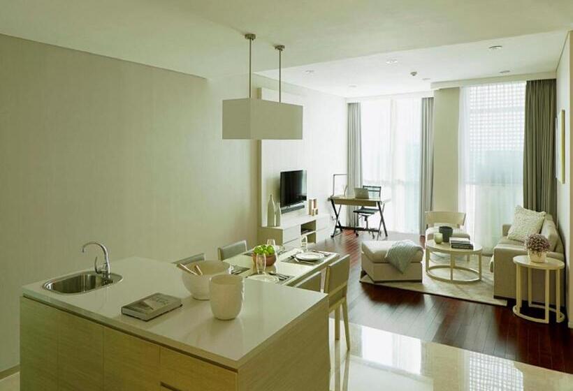 带2个卧室的优质公寓, Fraser Residence Menteng, Jakarta
