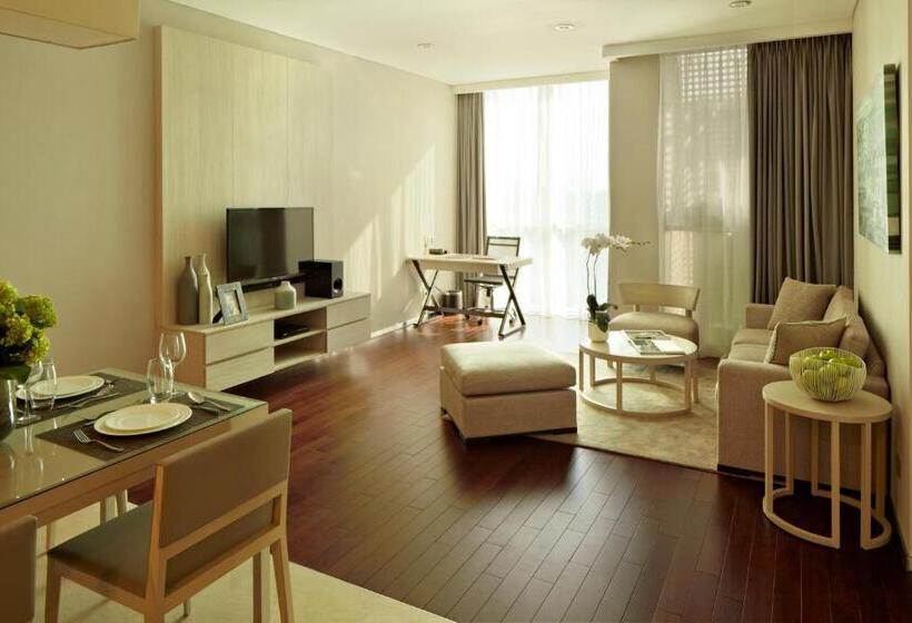 带2个卧室的优质公寓, Fraser Residence Menteng, Jakarta