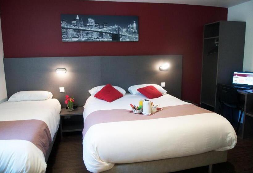 غرفة قياسية ثلاثية, Brit Hotel Montpellier Euromédecine