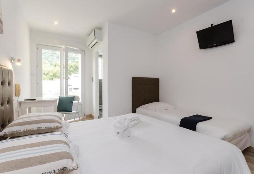 스탠다드 트리플 발코니 룸, Cap Nègre Hôtel