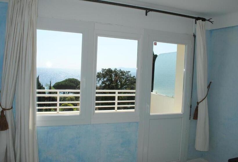 스탠다드 발코니 룸 바다 전망, Cap Nègre Hôtel