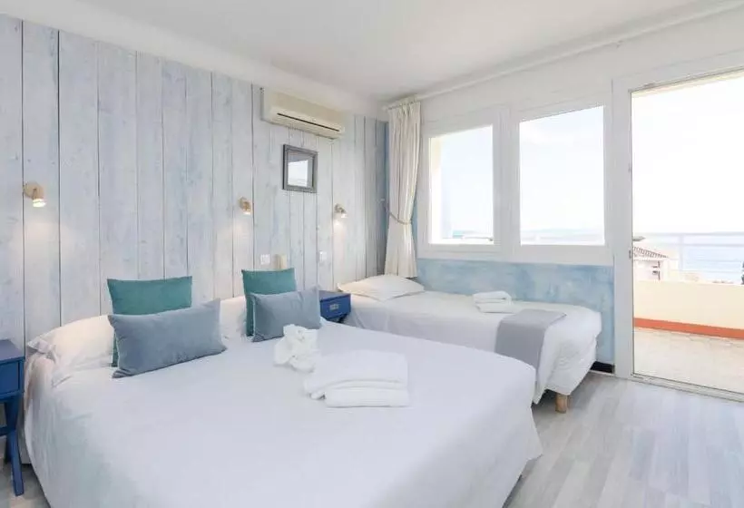 Triple Room Sea View, Cap Nègre Hôtel