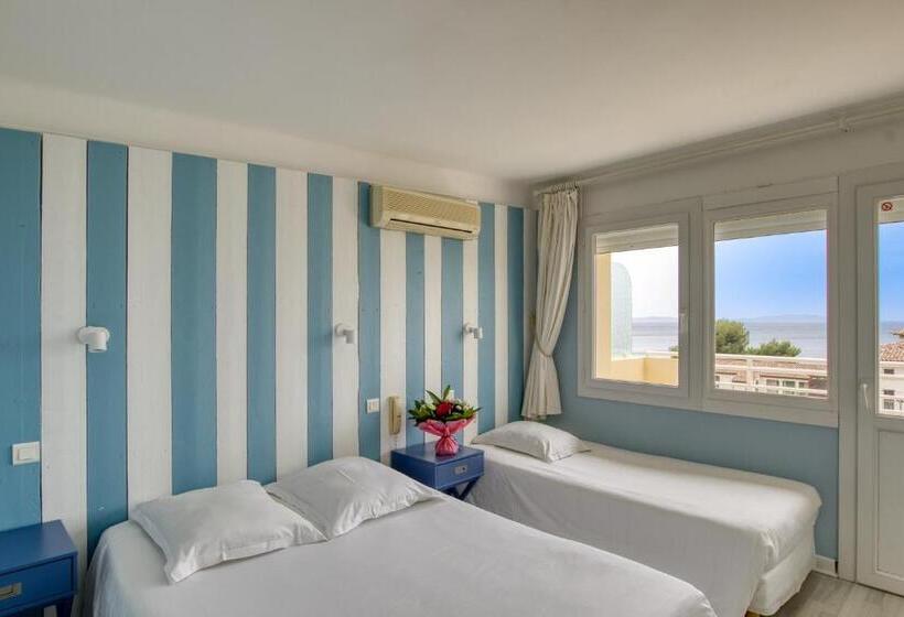 Triple Room Sea View, Cap Nègre Hôtel
