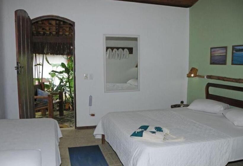 חדר סטנדרט לארבעה, Pousada Magia Verde