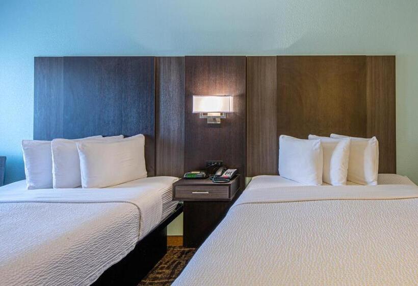 ２ダブルベッドのスタンダードルーム, River Bend Inn  Pigeon Forge