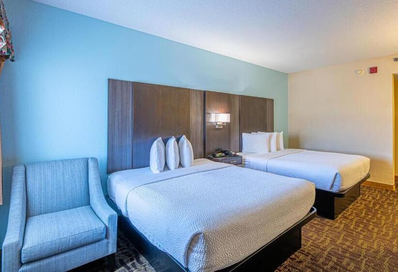 ２ダブルベッドのスタンダードルーム, River Bend Inn  Pigeon Forge