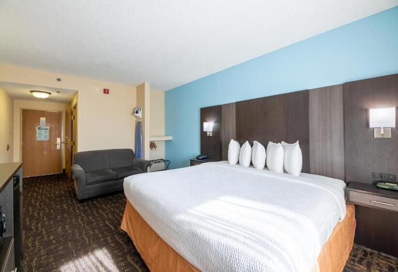 キングサイズベッドのスタンダードルーム, River Bend Inn  Pigeon Forge