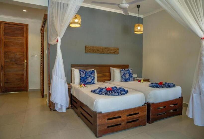 스탠다드 룸 바다 전망, Michamvi Sunset Bay