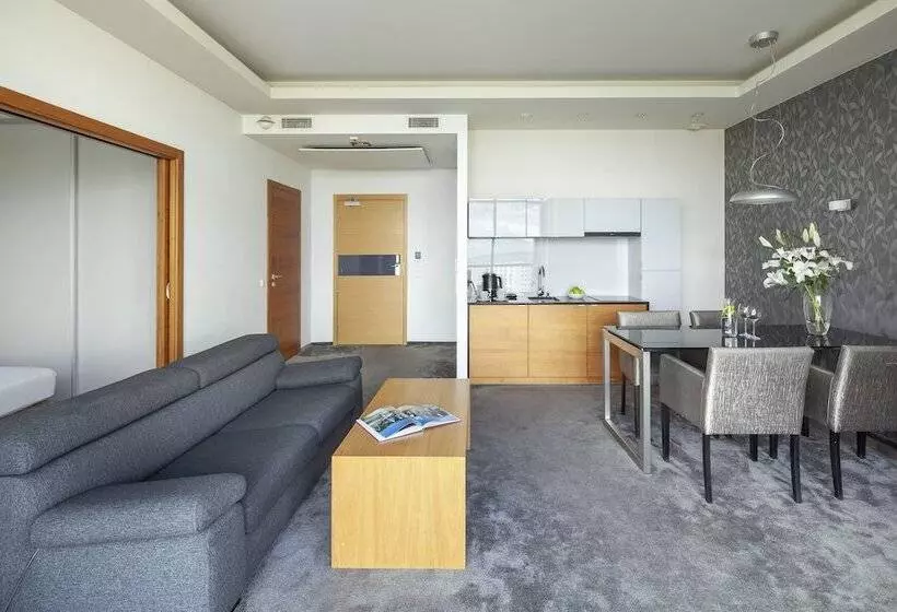 Deluxe-huoneisto 1 Makuuhuone, Sea Premium Apartments Destigo Hotels