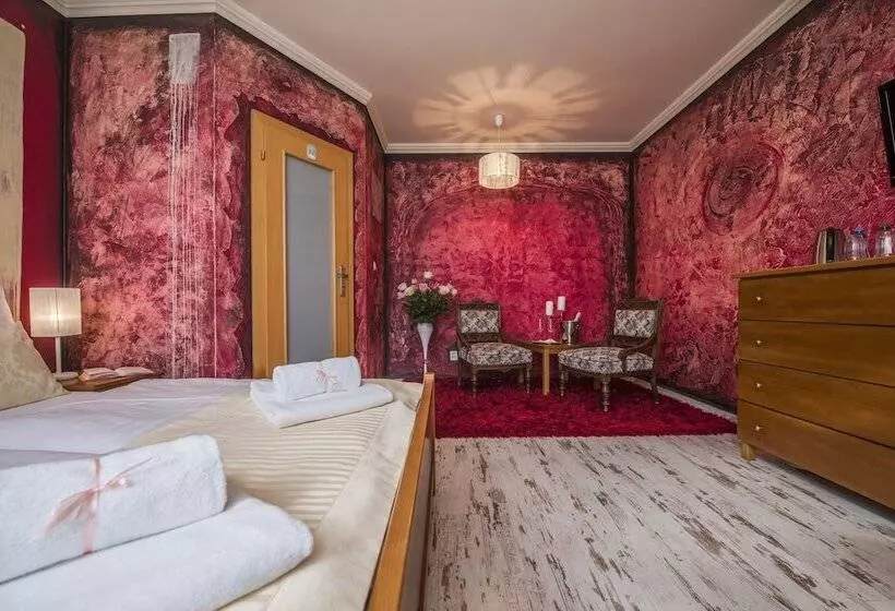 اتاق استاندارد یک نفره, Wellness Penzión Vila Mery