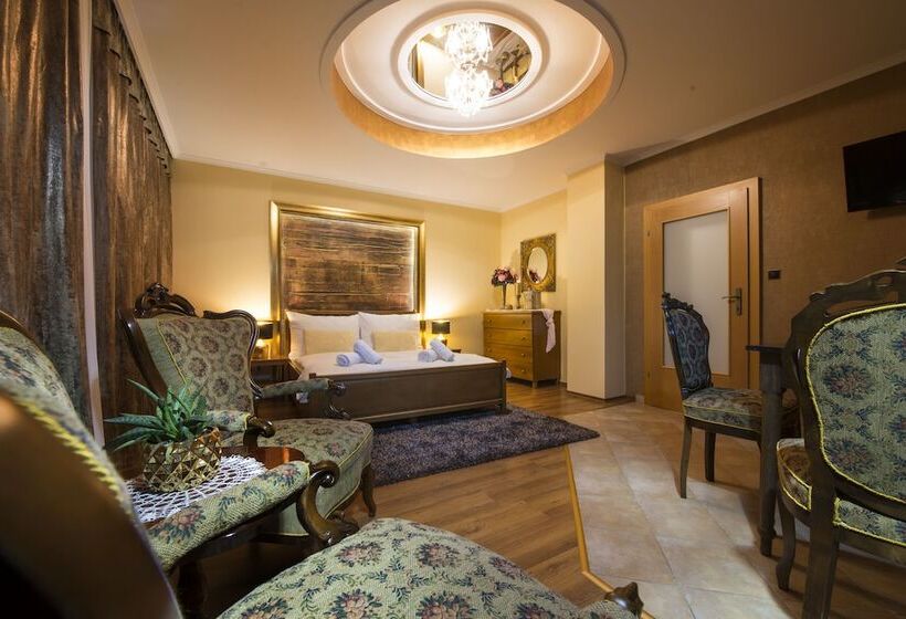 带1个卧室的豪华公寓, Wellness Penzión Vila Mery