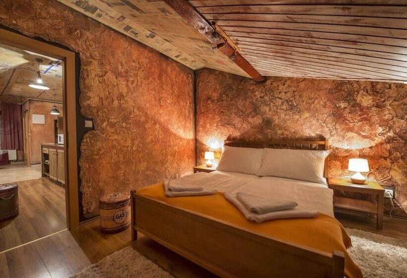 带1个卧室的豪华公寓, Wellness Penzión Vila Mery