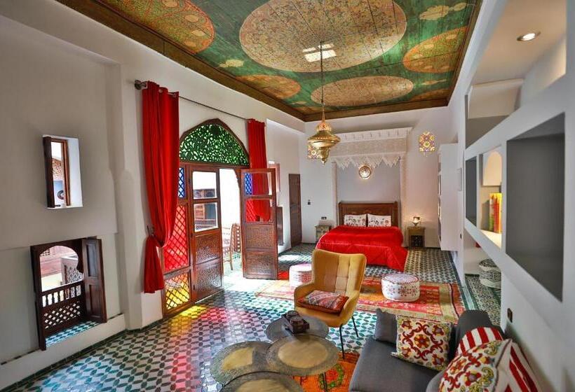 带大床的复式套间, Riad Le Moucharabieh