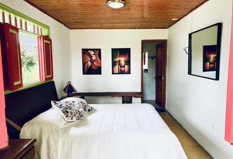 デラックスルーム, Finca Hotel El Laurel Parque Del Café