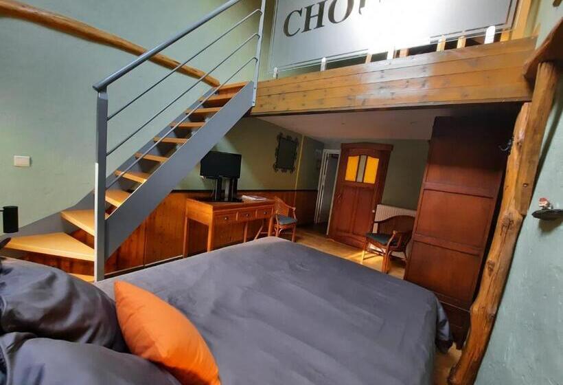 اتاق استاندارد چهار تخته, La Vieille Forge B&b
