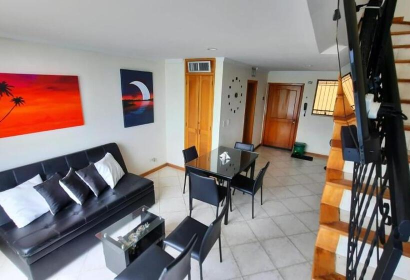 Апартаменты Дюплекс 1 Спальня, El Peñon Del Rodadero   Apto 1303a