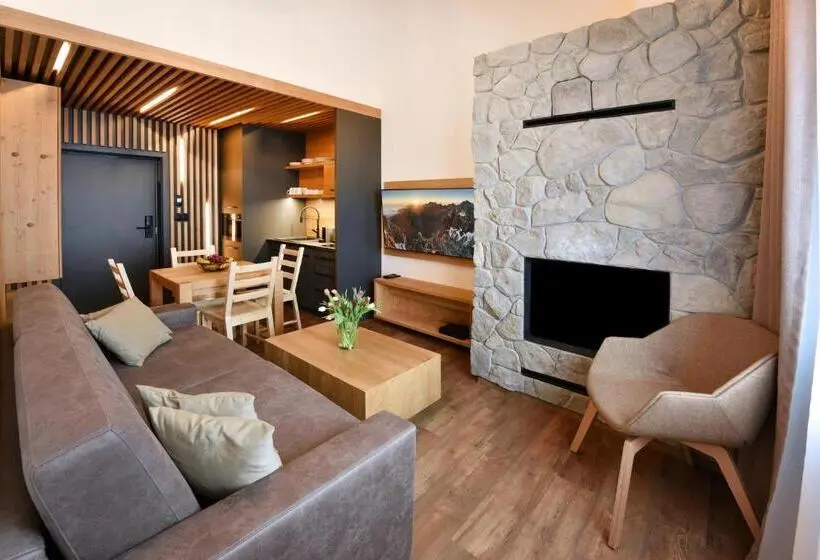 1ベッドルームアパートメント, Aplend Hotel Ovruč