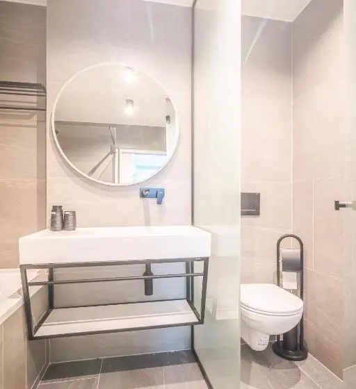 テラス付き1ベッドルームアパートメント, Aplend Hotel Ovruč